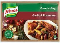 Knorr Cook-in-Bag Garlic & Rosemary 35g