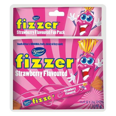 Beacon Fizzer Fun Pack Strawberry 278g (24 Piece)