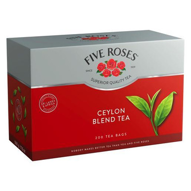 Five Roses Tagless Tea Bags 200 Pack