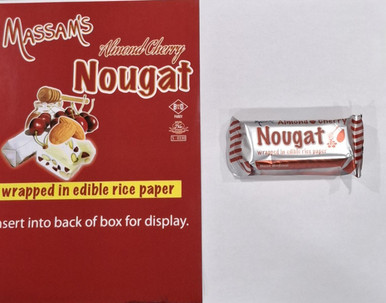 Massam's Almond Cherry Nougat