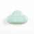 Cloud LED Night Light Temperature Alarm Clock - Green