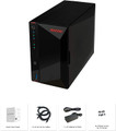 Asustor AS5202T NIMBUSTOR 2, Small Office 2-Bays NAS, Dual-Core CPU, Dual 2.5 Port, 2GB DDR4 RAM, Network Attached Storage (Diskless)