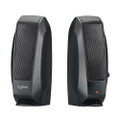 Logitech 980-000012 S120 Wired 3.5mm/2.3 Watts/2.0 Channel Speaker System (Black)