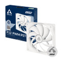 ARCTIC ACFAN00198A F12 PWM PST - 120 mm PWM PST Case Fan with PWM Sharing Technology (PST), Quiet Motor, Computer, Fan Speed: 230-1350 RPM - White
