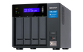 QNAP TVS-472XT 4-Bay NAS Thunderbolt 3 Intel Pentium 2-core 3.1 GHz, 4GB DDR4 RAM, 3.5"/2.5" HDD/SSD slot x 4 TVS-472XT-PT-4G-US