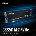 PNY CS2241 4TB M.2 NVMe Gen4 x4 up to 5,000 MB/s Internal Solid State Drive (SSD)  M280CS2241-4TB-CL