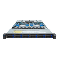 Gigabyte 1U Rack Server Barebone - AMD EPYC 9004, Dual CPU, 3x M.2 Gen3, 12x SATA/SAS Bays R183-Z92-AAD3