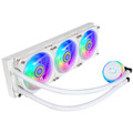 Cooler Master Master Liquid PL360 FLUX AIO CPU Liquid Cooler, Gen2 ARGB 360mm 120 PWM Fans (white) MLY-D36M-A23PZ-RW