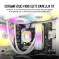 Featuring iCUE integration, the H100i CAPELLIX XT allows you to fine-tune fan speeds, pump settings, and fully customize RGB lighting for a personalized cooling experience.
