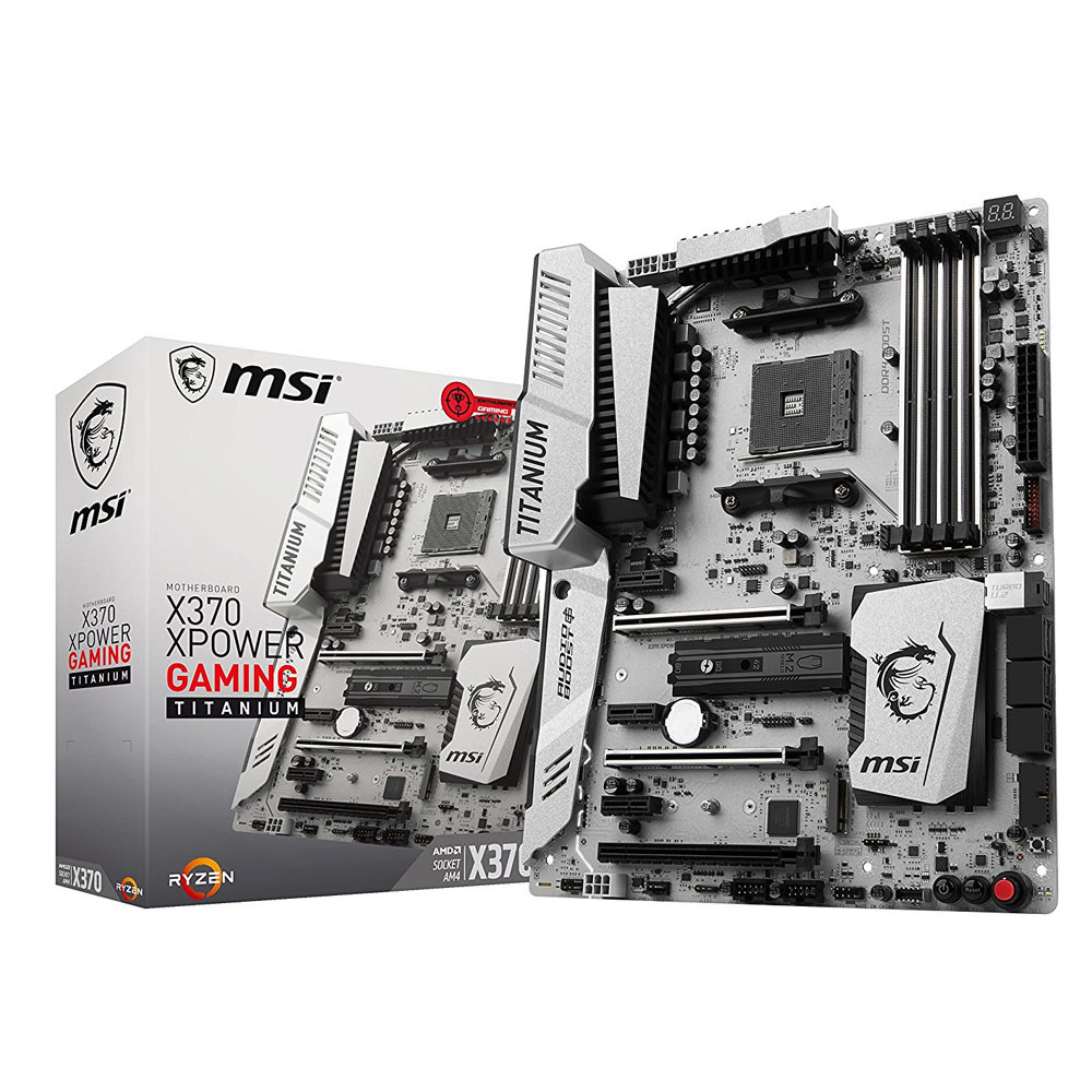 MSI X370 XPOWER GAMING TITANIUM Amd Ryzen X370 DDR4 ATX Motherboard