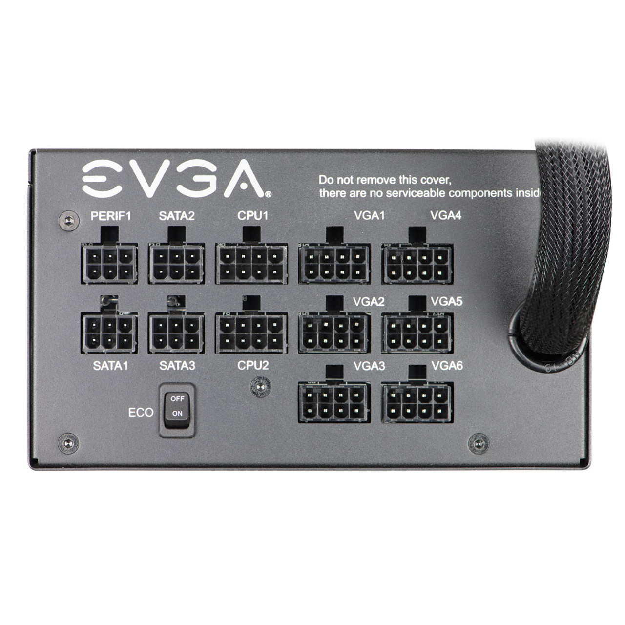 EVGA 210-GQ-1000-V1 1000 GQ, 80+ GOLD 1000W, Semi Modular, EVGA ECO Mode Power Supply