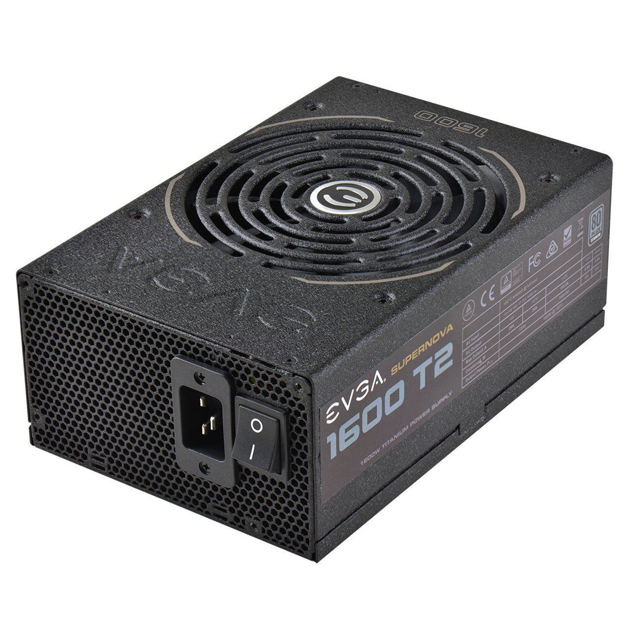 EVGA 220-T2-1600-X1 SuperNOVA 1600 T2 80+ TITANIUM 1600W Fully Modular PSU