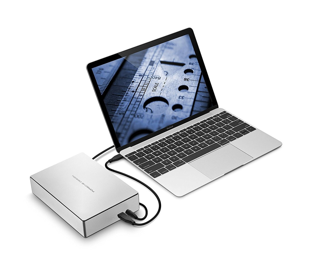 LaCie Porsche Design 4TB USB-C Desktop Hard Drive STFE4000401