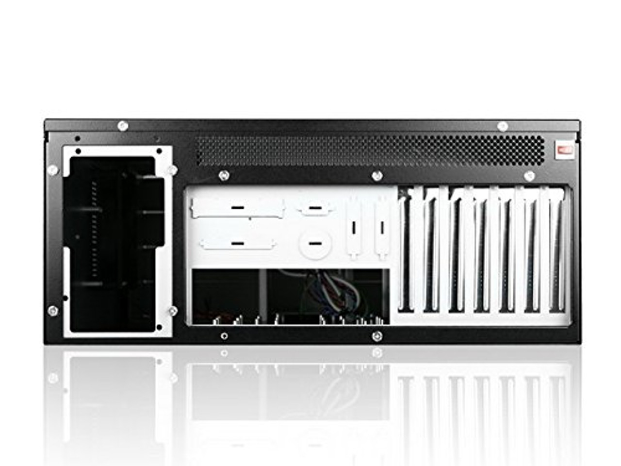 iStarUSA D410-DE8BK-225T 8-Bay Stylish Hot Swap Trayless Slim Odd Storage Server Rack Mount - Black