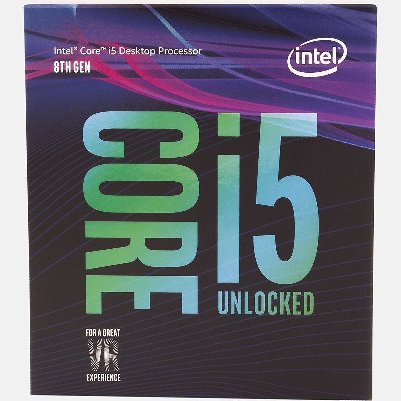 Intel Core i5-8600K Desktop Processor 6 Cores up to 4.3GHz Turbo Unlocked LGA1151 300 Series 95W BX80684i58600K