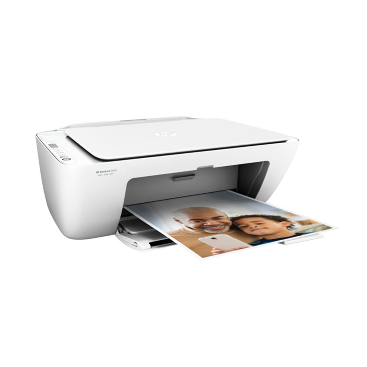 HP V1N04A White DeskJet 2655 Wireless All-In-One Color Inkjet Printer