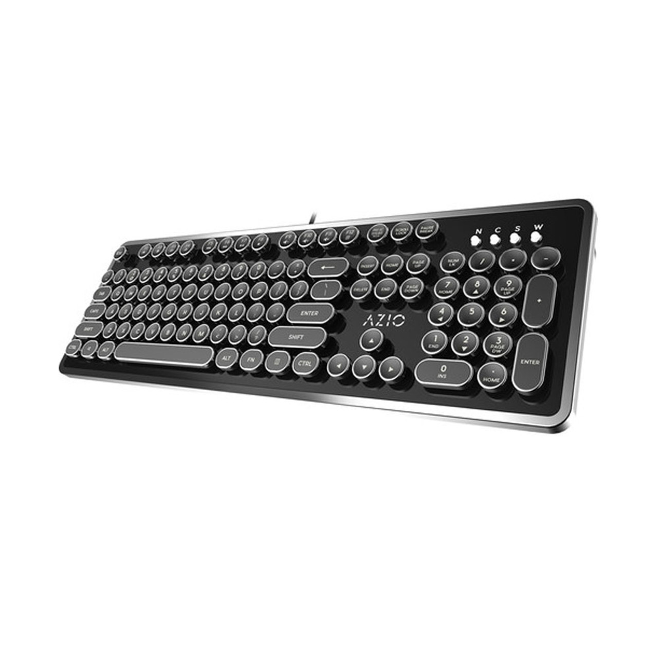 Azio MK-RETRO-01 MK Retro Mechanical Keyboard Black