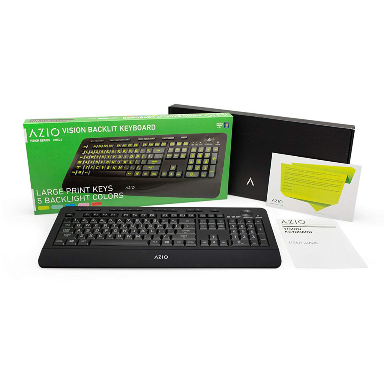 azio vision backlit keyboard