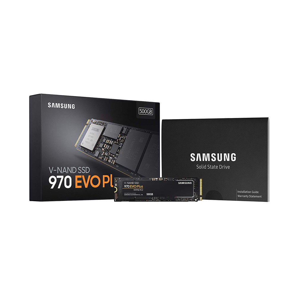 Samsung MZ-V7S500B/AM 970 EVO Plus 500GB PCIe NVMe M.2 Internal SSD