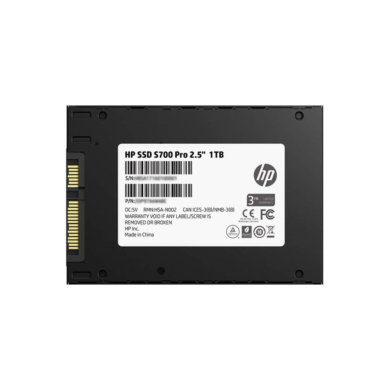 HP 2LU81AA#ABL S700 Pro 1TB  2.5" SATAIII 3D NAND Internal Solid State Drive