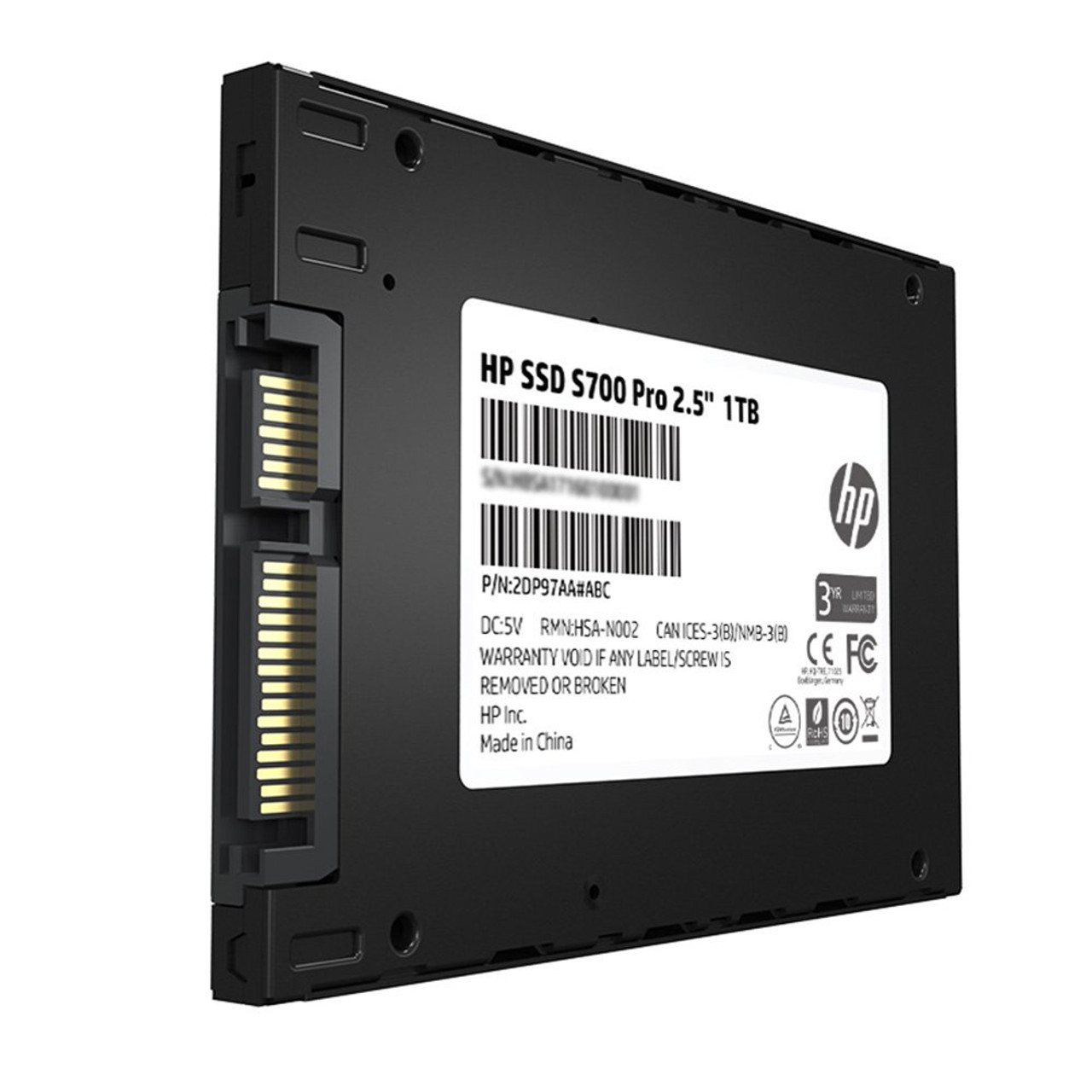 HP 2LU81AA#ABL S700 Pro 1TB  2.5" SATAIII 3D NAND Internal Solid State Drive