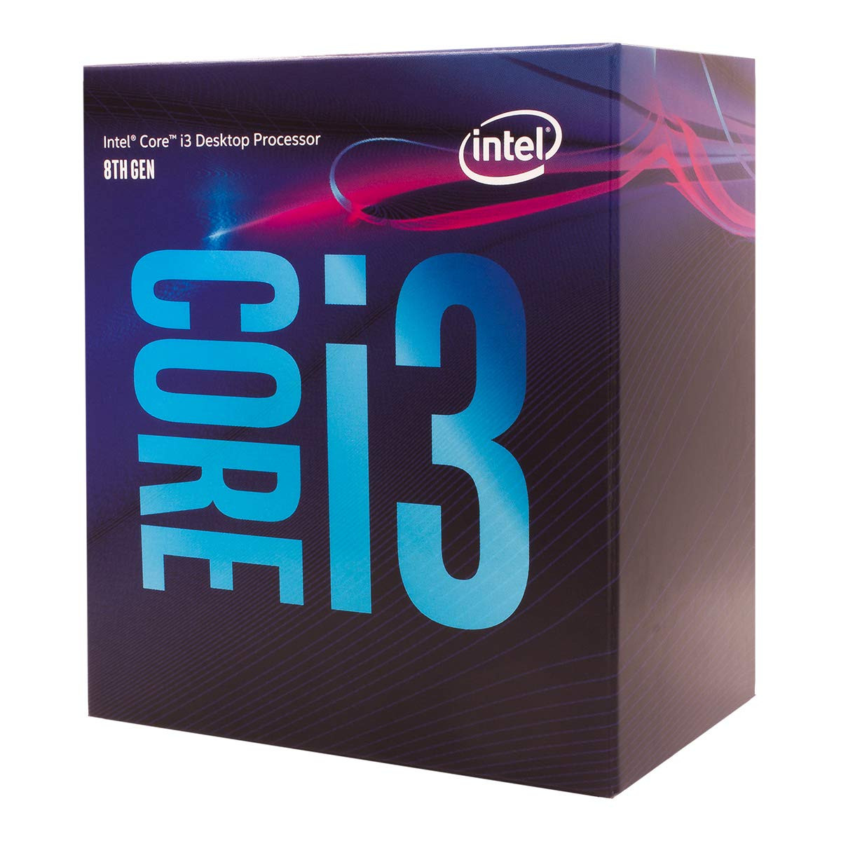 Intel BX80684i38100 Core i3-8100 4 Cores 3.6GHz  LGA1151 Desktop Processor