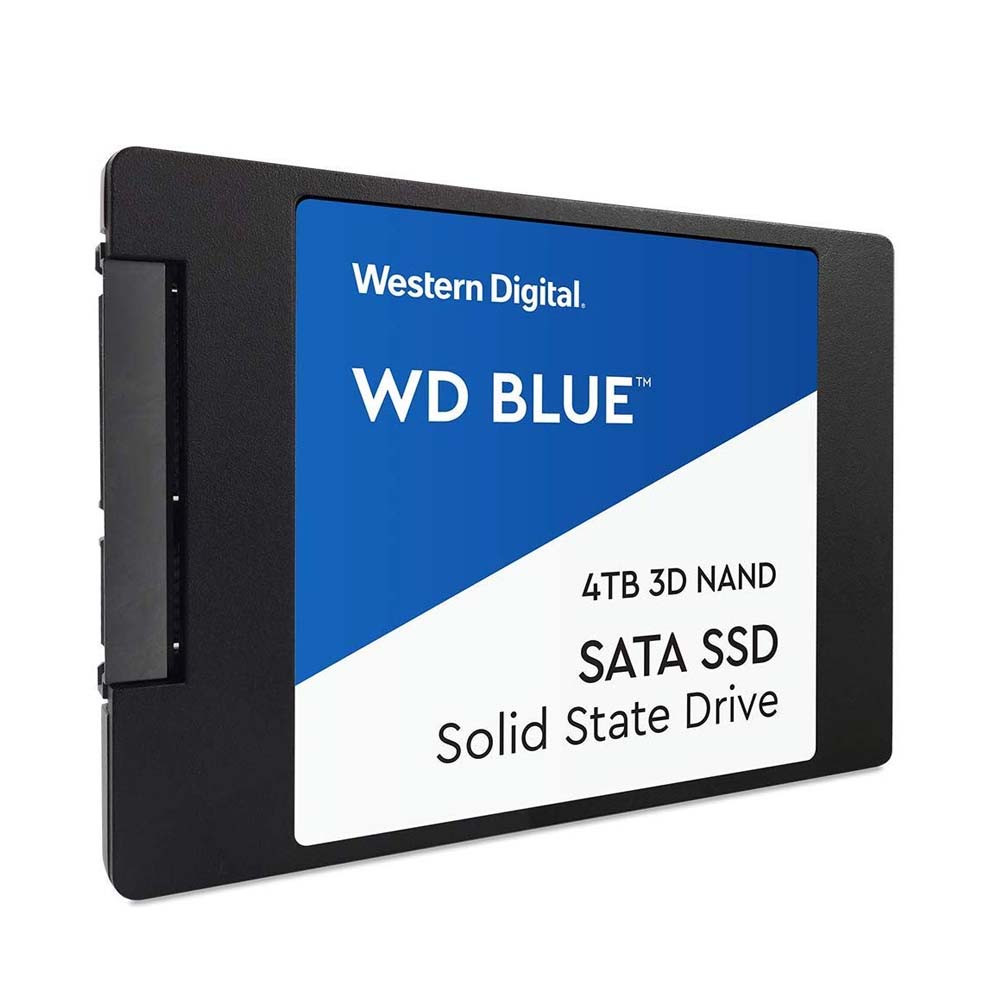 WD Blue 4TB SSD 3D NAND SATAIII 2.5" 7mm Internal Solid State Drive WDS400T2B0A