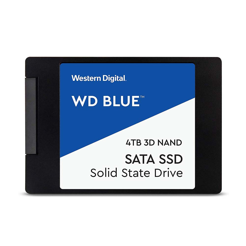 WD Blue 4TB SSD 3D NAND SATAIII 2.5" 7mm Internal Solid State Drive WDS400T2B0A