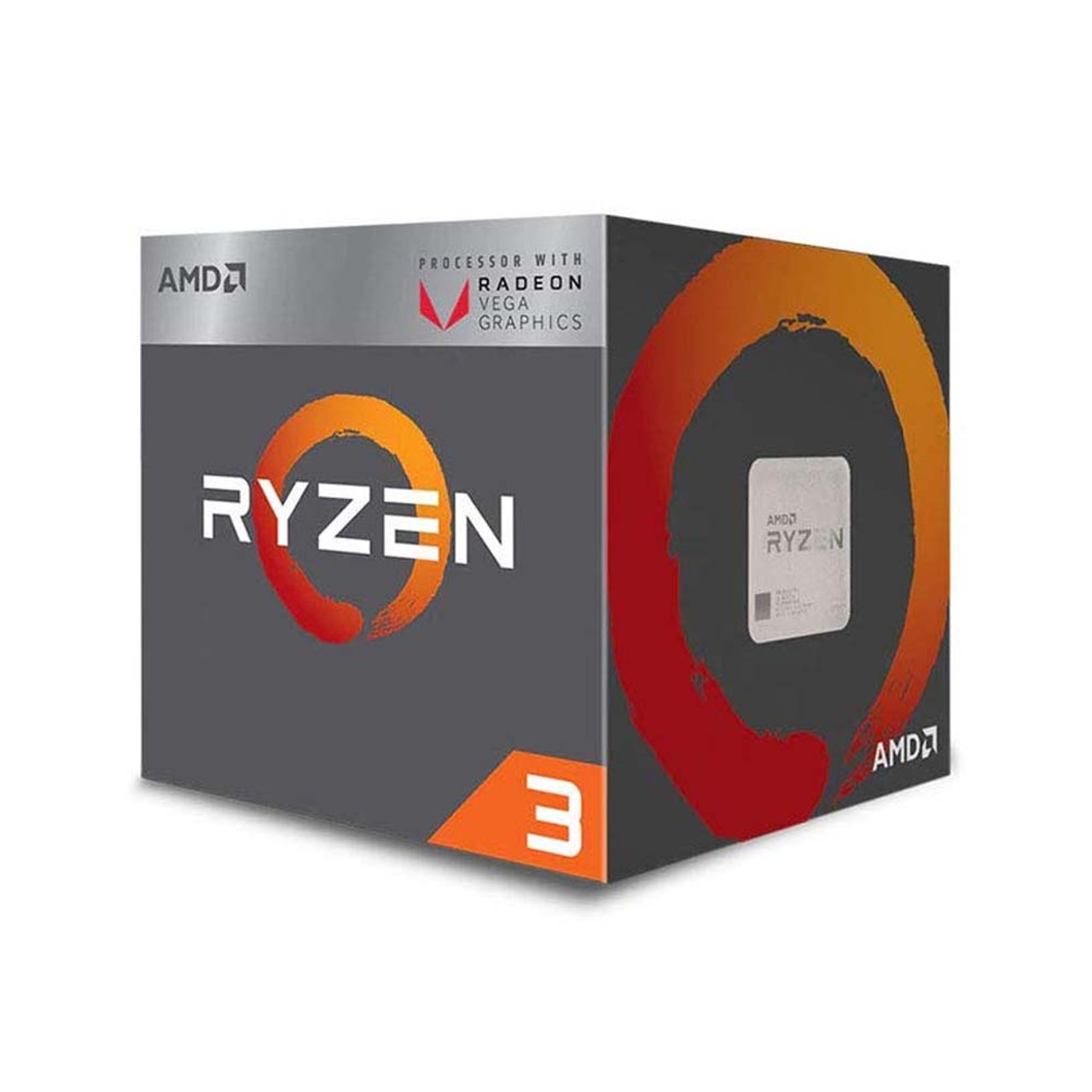 AMD YD3200C5FHBOX Ryzen 3 3200G 4-Core Unlocked Desktop Processor with  Radeon Graphics