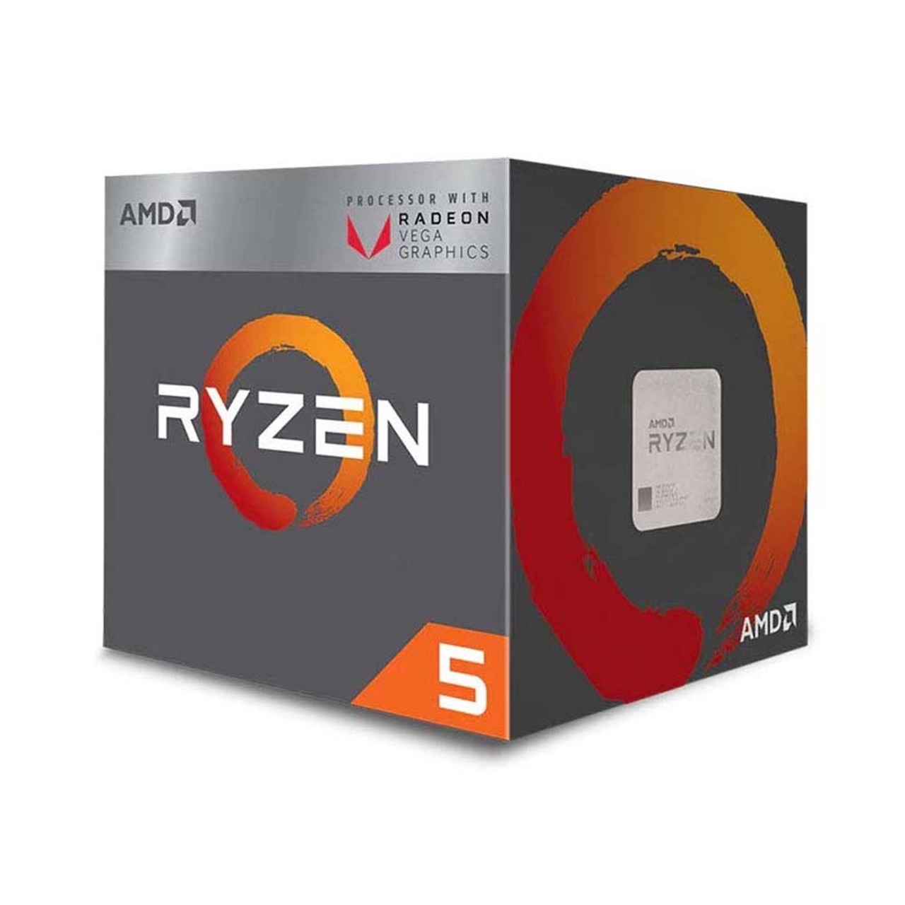 AMD YD3400C5FHBOX Ryzen 5 3400G 4-Core 8-Thread Unlocked Desktop Processor with Radeon RX Graphics