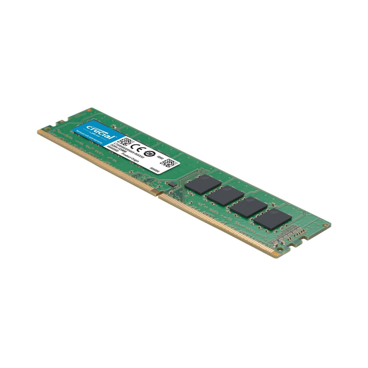Crucial CT8G4DFS8266 Single 8GB DDR4 2666 MT/s (PC4-21300) UDIMM 288-Pin non-ECC Unbuffered Memory