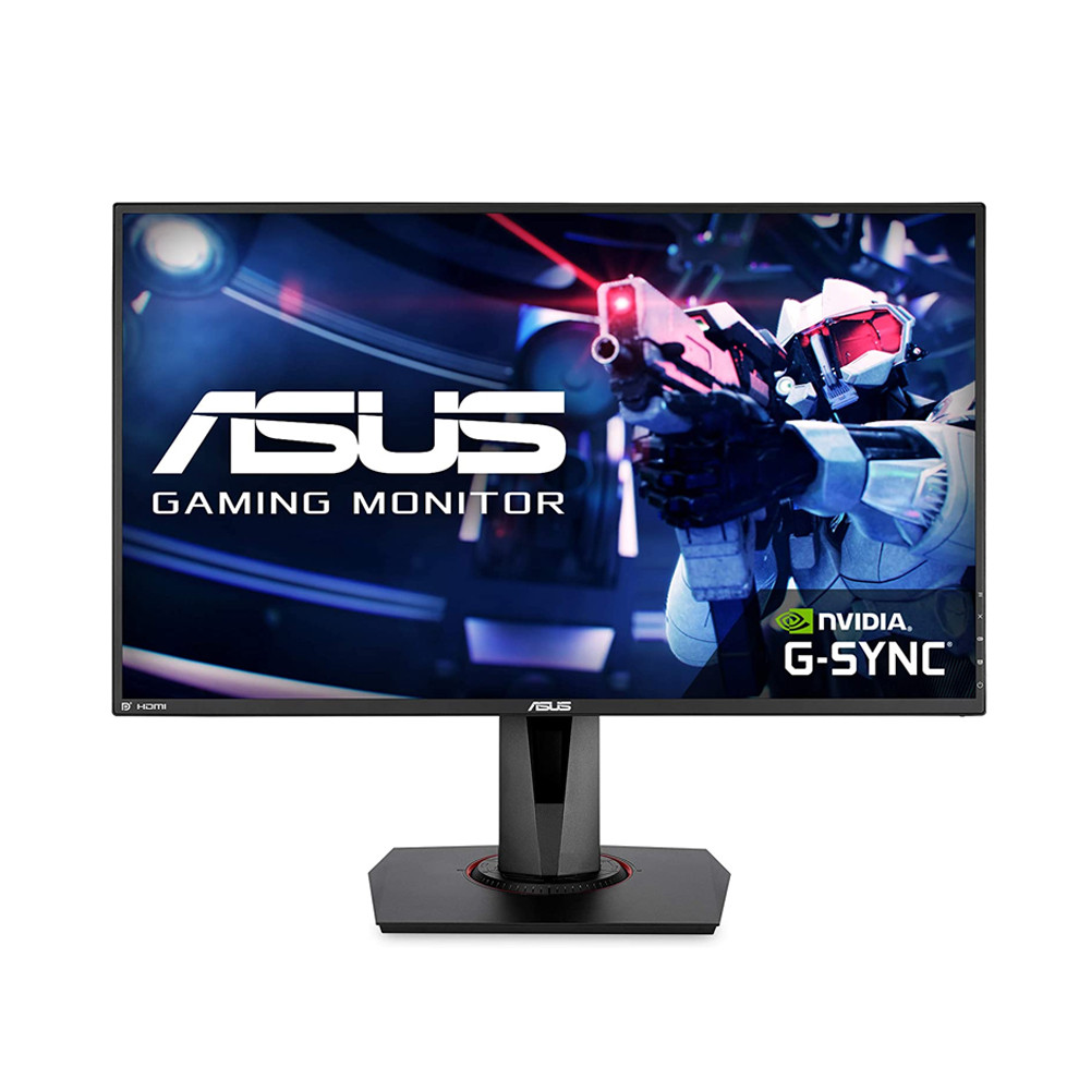 Asus VG278QR 27" Widescreen 100,000,000:1 0.5ms DVI/HDMI/DisplayPort LED LCD Monitor 165 Hz, w/ Speakers (Black)