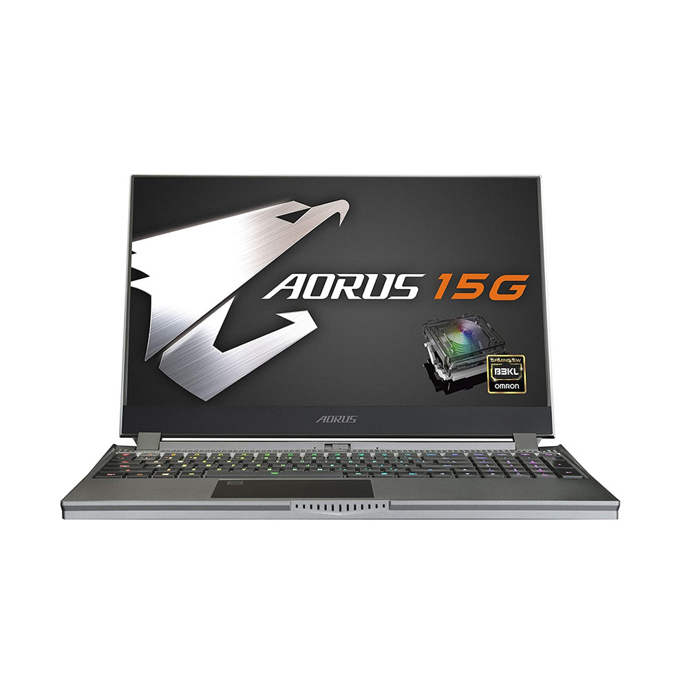 Gigabyte AORUS 15G YB-9US2430MP 15.6 Thin Bezel Gaming Laptop 240Hz FHD IPS LCD, i9-10980HK, NVIDIA GeForce RTX2080 Super Max-Q, 32GB RAM, M.2 PCIe 512GB SSD, Win 10 Pro