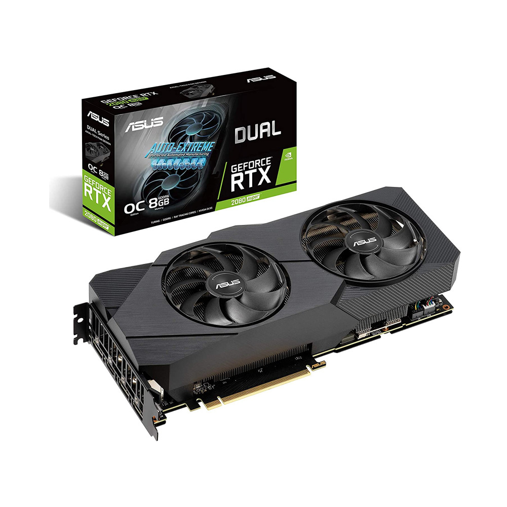 Asus DUAL-RTX2080S-O8G-EVO-V2 GeForce RTX 2080 8G GDDR6 Dual-Fan EVO V2 Graphics Card