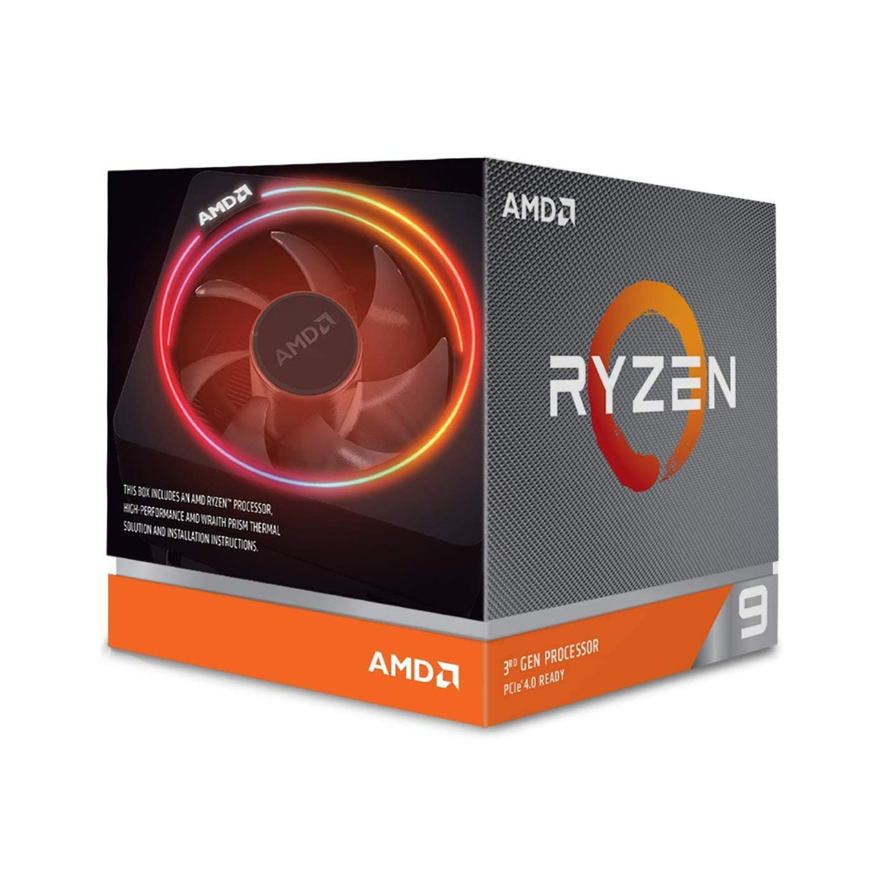 AMD 100-100000023BOX Ryzen 9 3900X 12-core, 24-thread unlocked ...