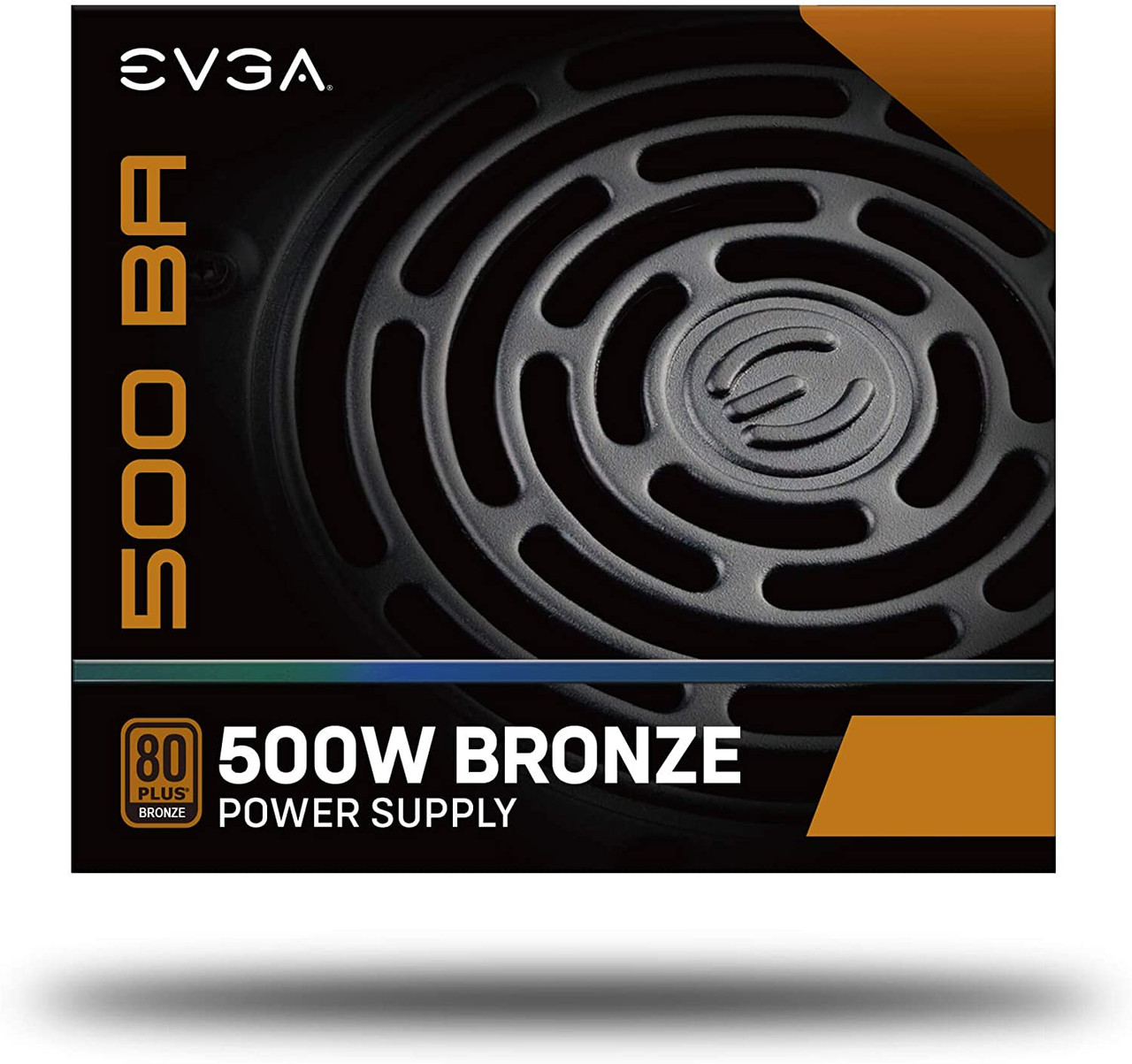 EVGA 100-BA-0500-K1 80+ BRONZE 500W, 3 Year Warranty, Power Supply