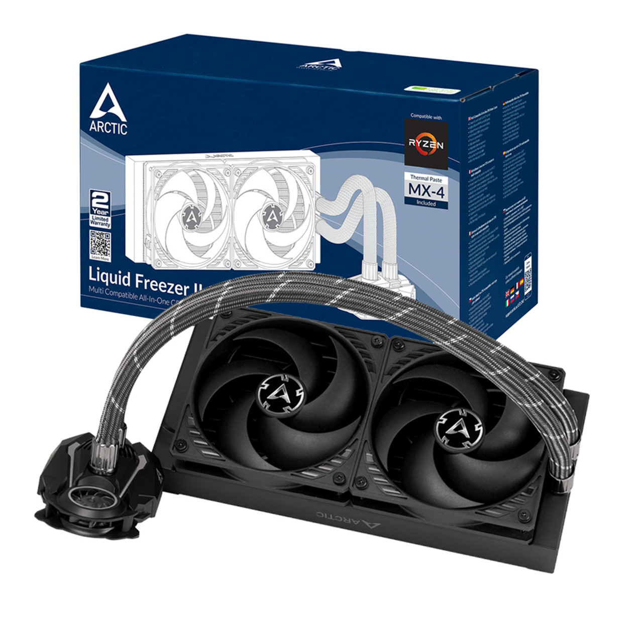 Liquid Freezer II 240, Multi-Compatible AiO CPU Water Cooler