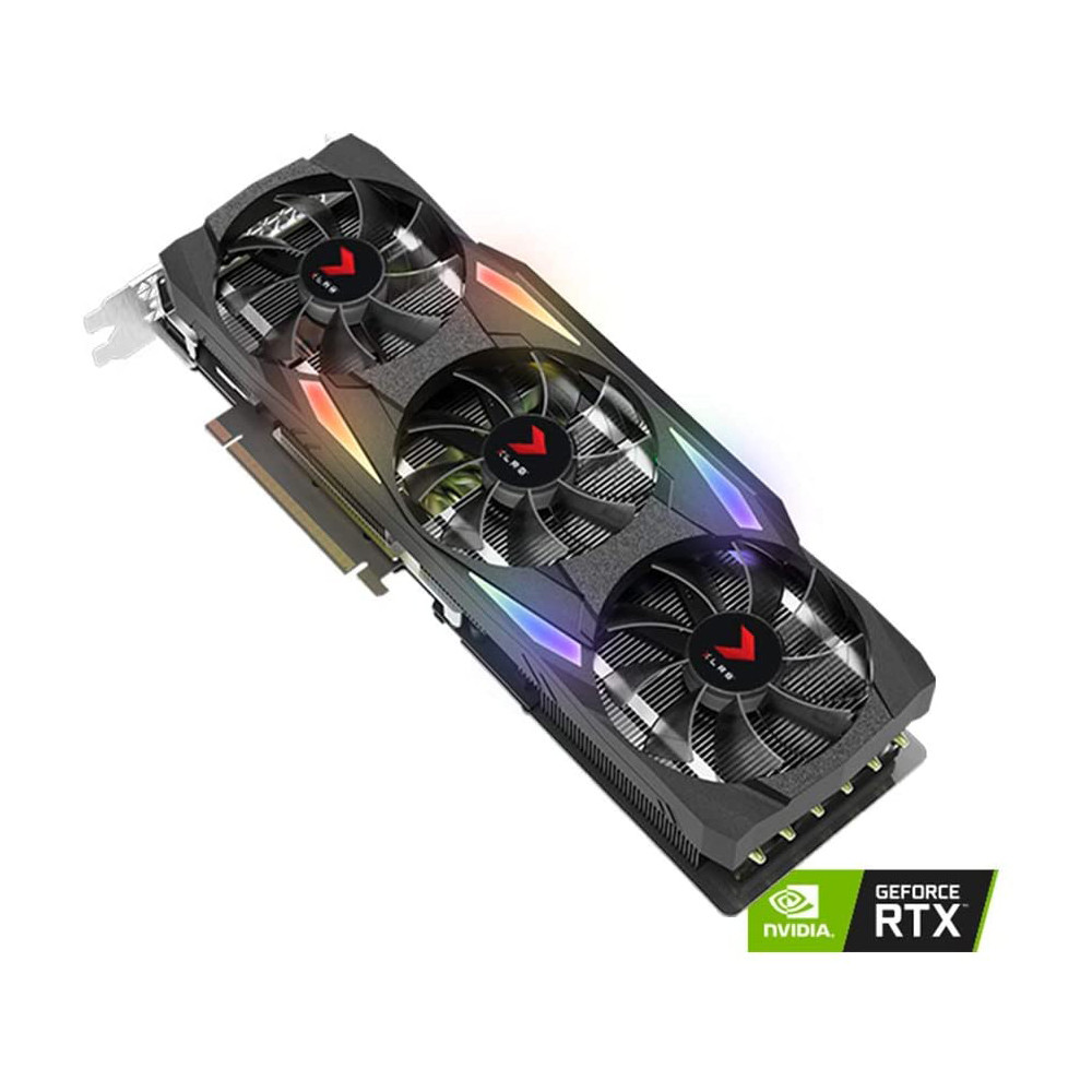 PNY VCG309024TFXMPB GeForce RTX 3090 24GB XLR8 Gaming Uprising Epic-X RGB Triple Fan Graphics Card