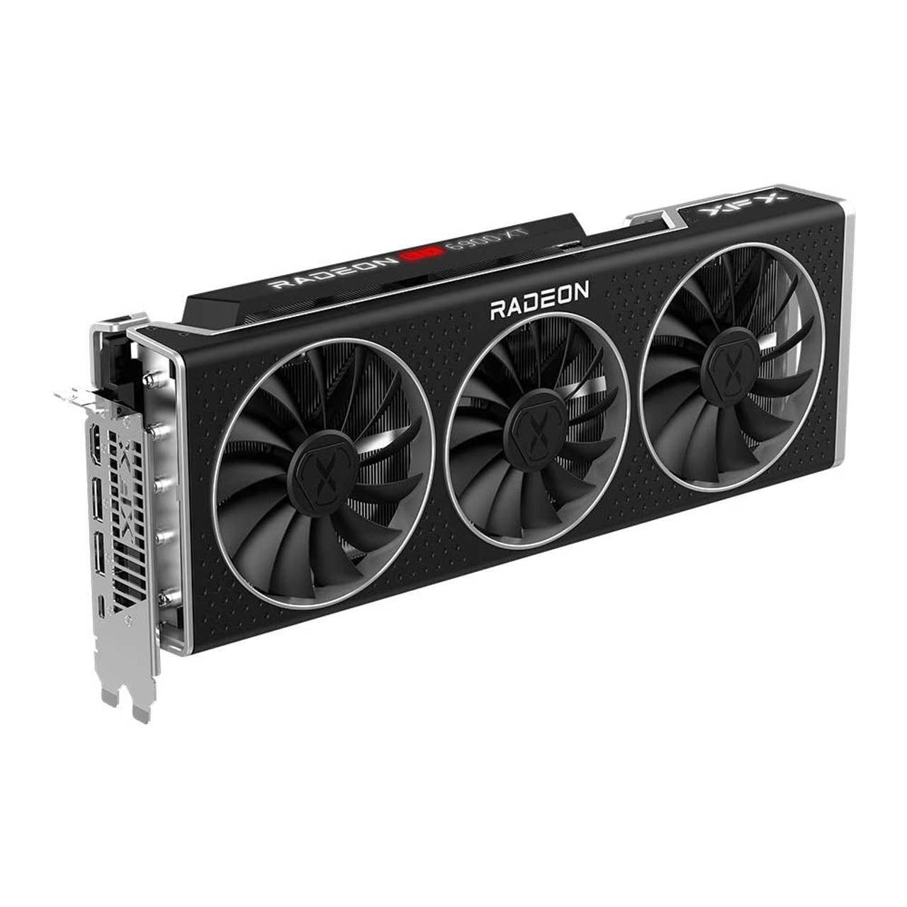 XFX RX 6900 XT Speedster MERC 319 AMD Radeon Black Gaming Graphics Card with 16GB GDDR6, HDMI 2xDP USB-C, AMD RDNA 2 RX-69XTACBD9 