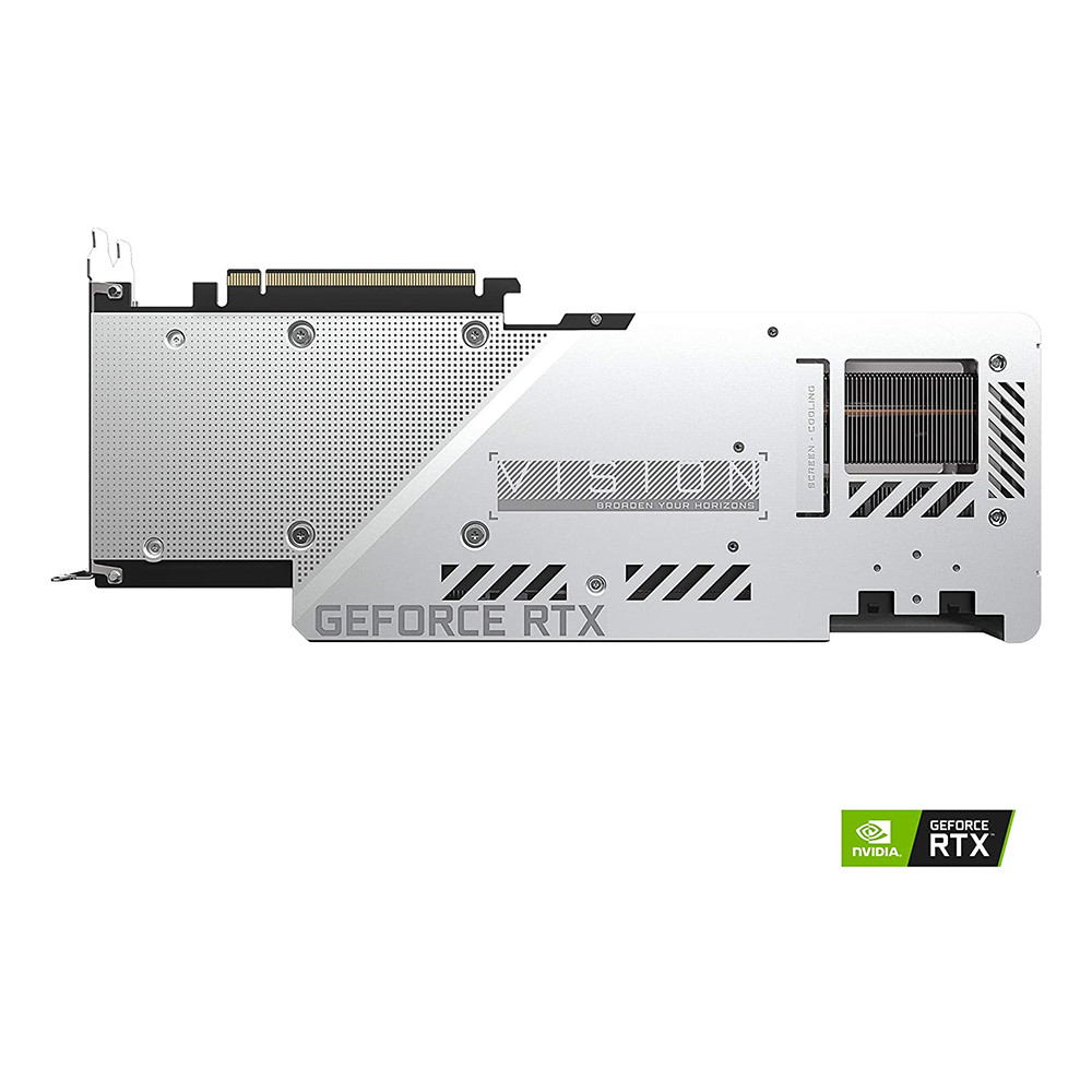 Gigabyte GV-N3080VISION OC-10GD GeForce RTX 3080 Vision OC 10G Graphics Card, 3X WINDFORCE Fans, 10GB 320-bit GDDR6X (Limited supply, All sales are final)