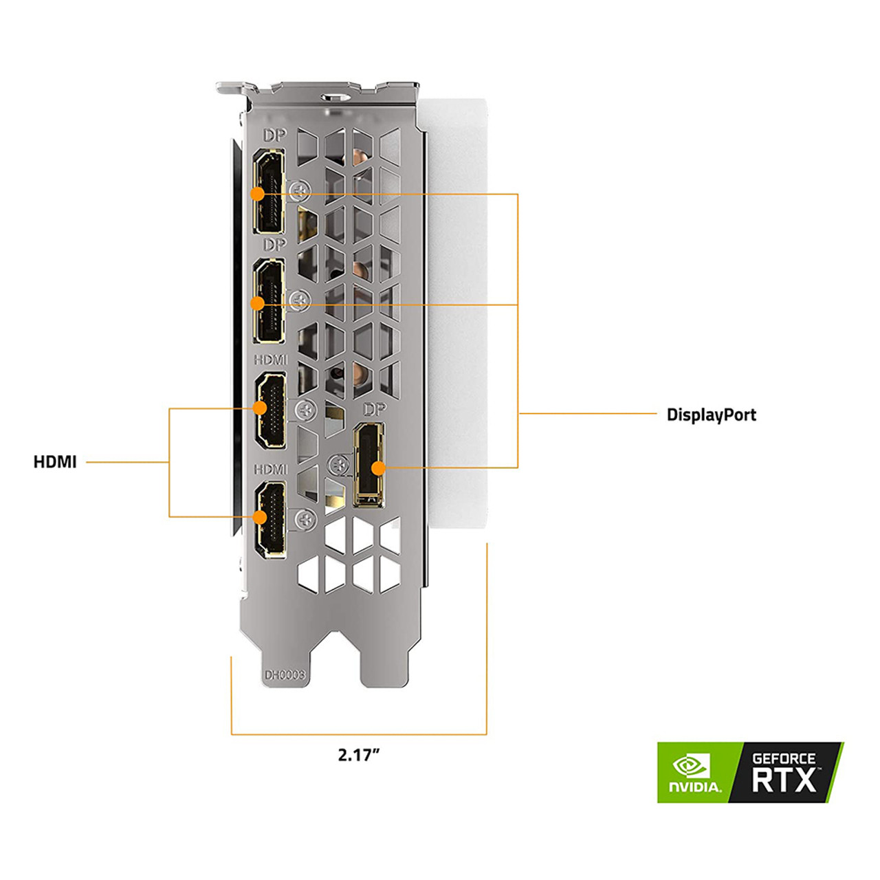 Gigabyte GV-N3080VISION OC-10GD GeForce RTX 3080 Vision OC 10G Graphics Card, 3X WINDFORCE Fans, 10GB 320-bit GDDR6X (Limited supply, All sales are final)