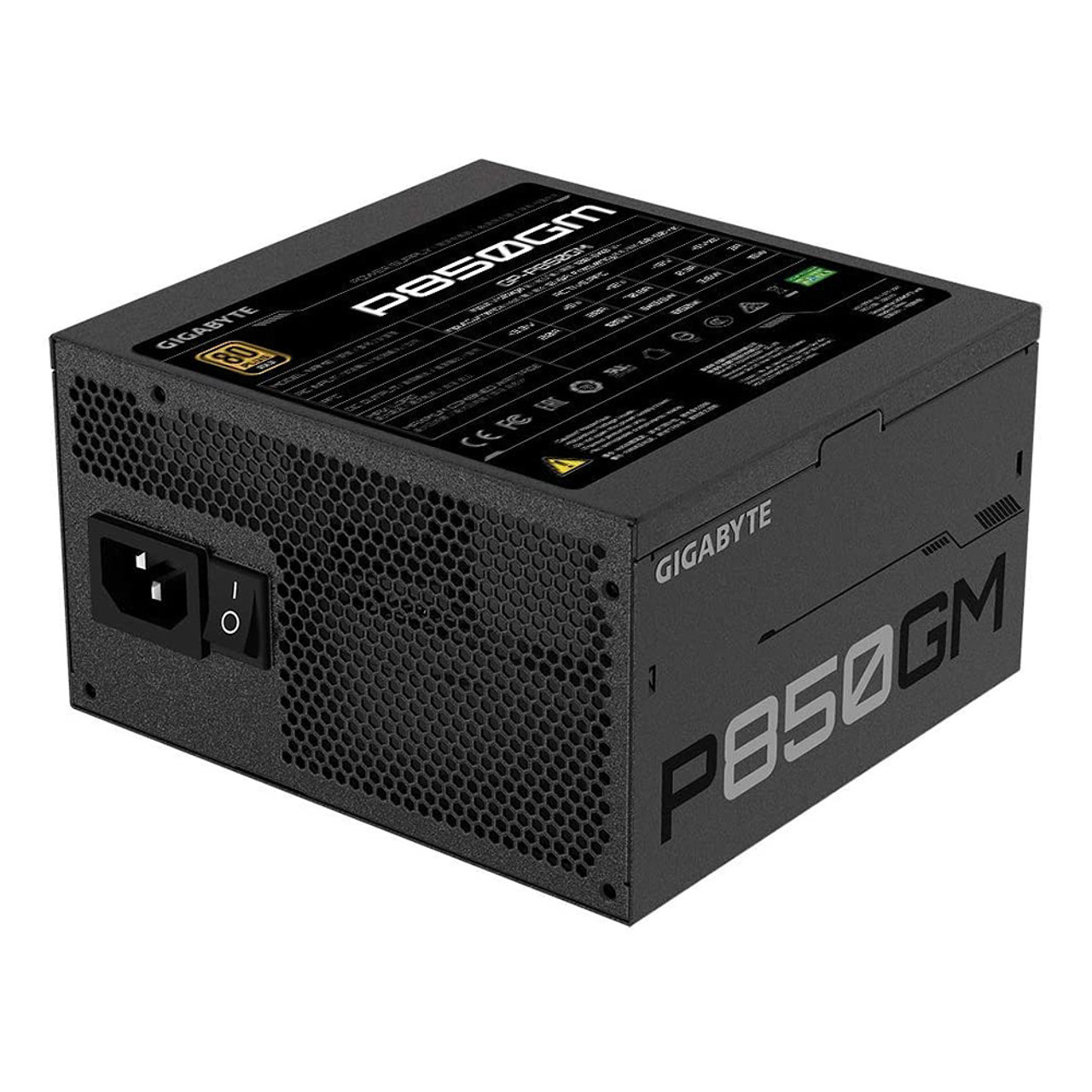 Gigabyte GP-P850GM 80 Plus Gold 850W PSU, Modular, Smart Fan, Smart Power Protection, Power Supply