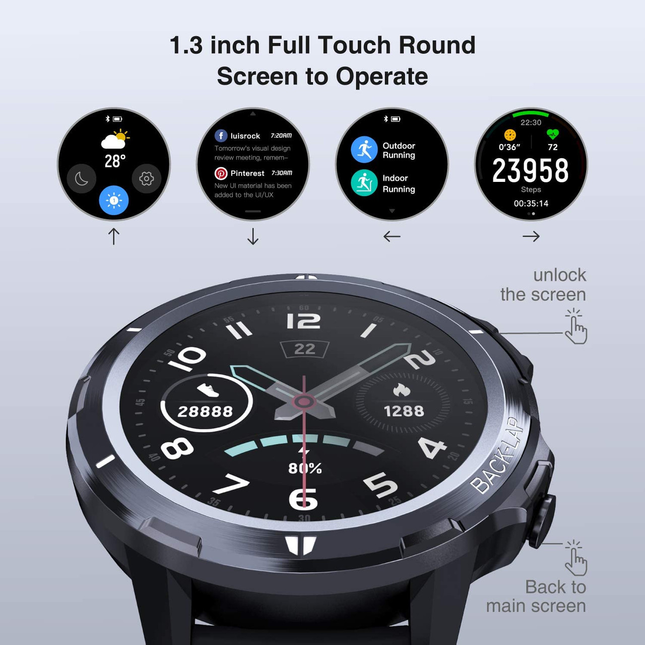 Id216 smartwatch 2025