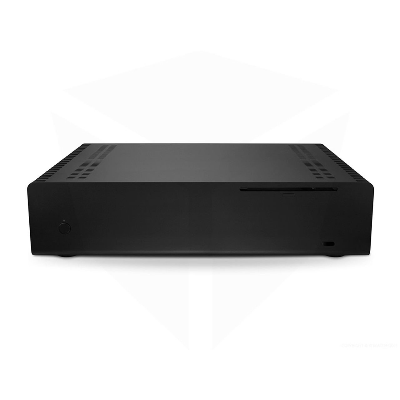 Streacom FC10 V2 Fanless HTPC / AV Style Case | Optical Drive support (Black) ST-FC10B-ALPHA-OPT