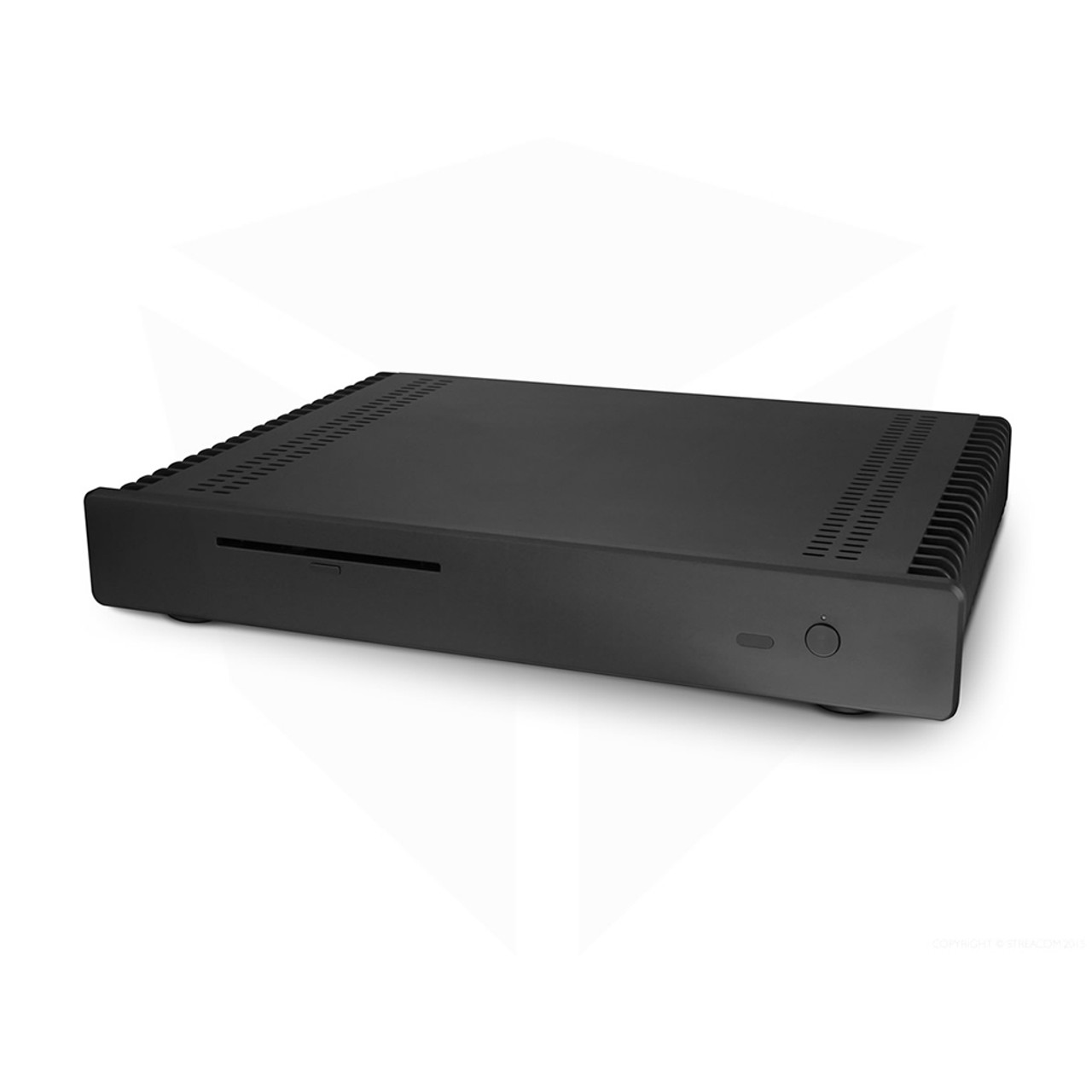 Streacom OPT FC5 ALPHA Fanless Chassis Black, Extruded Aluminum, with  Optical slot ST-FC5B ALPHA