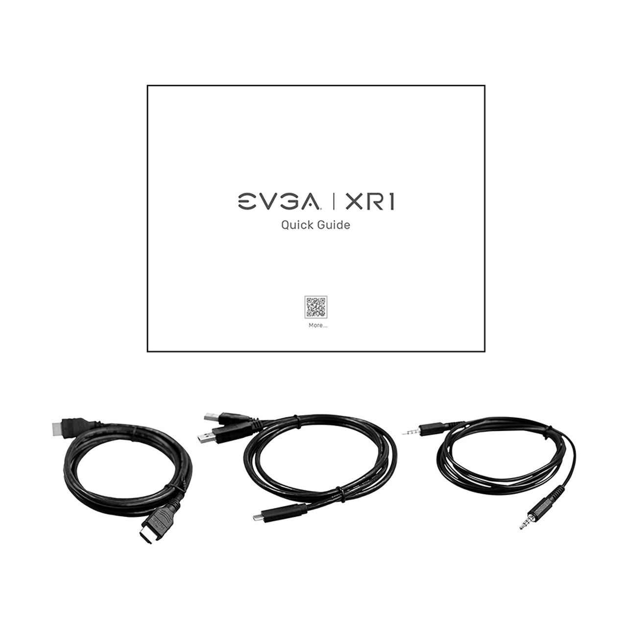 EVGA 141-U1-CB10-LR XR1 Capture Device, Certified for OBS, USB 3.0, 4K Pass Through, ARGB, Audio Mixer, PC, PS5, PS4, Xbox Series X and S, Xbox One, Nintendo Switch