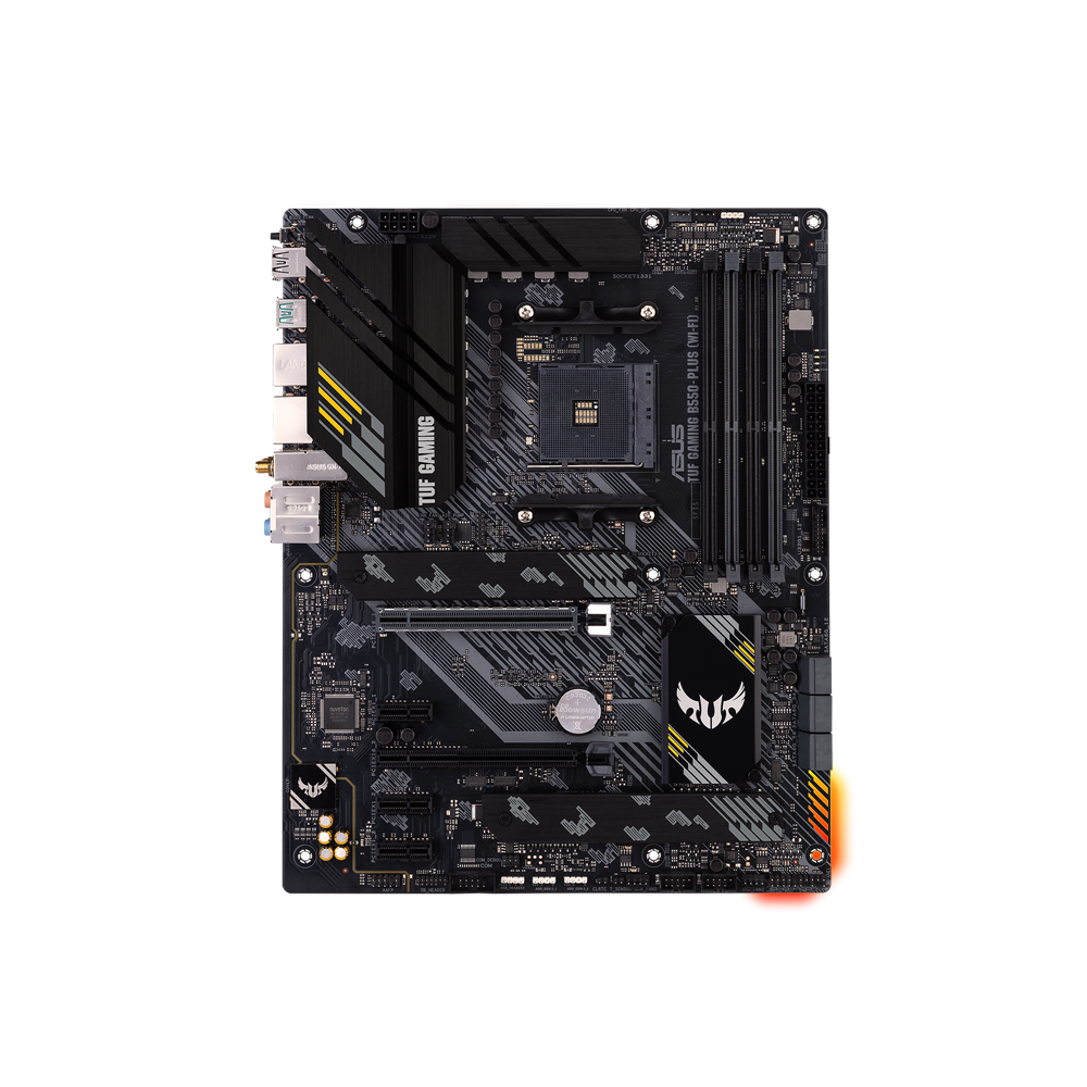 ASUS TUF Gaming B550-PLUS WiFi AMD AM4 Zen 3 Ryzen 5000 & 3rd Gen Ryzen ATX Gaming Motherboard