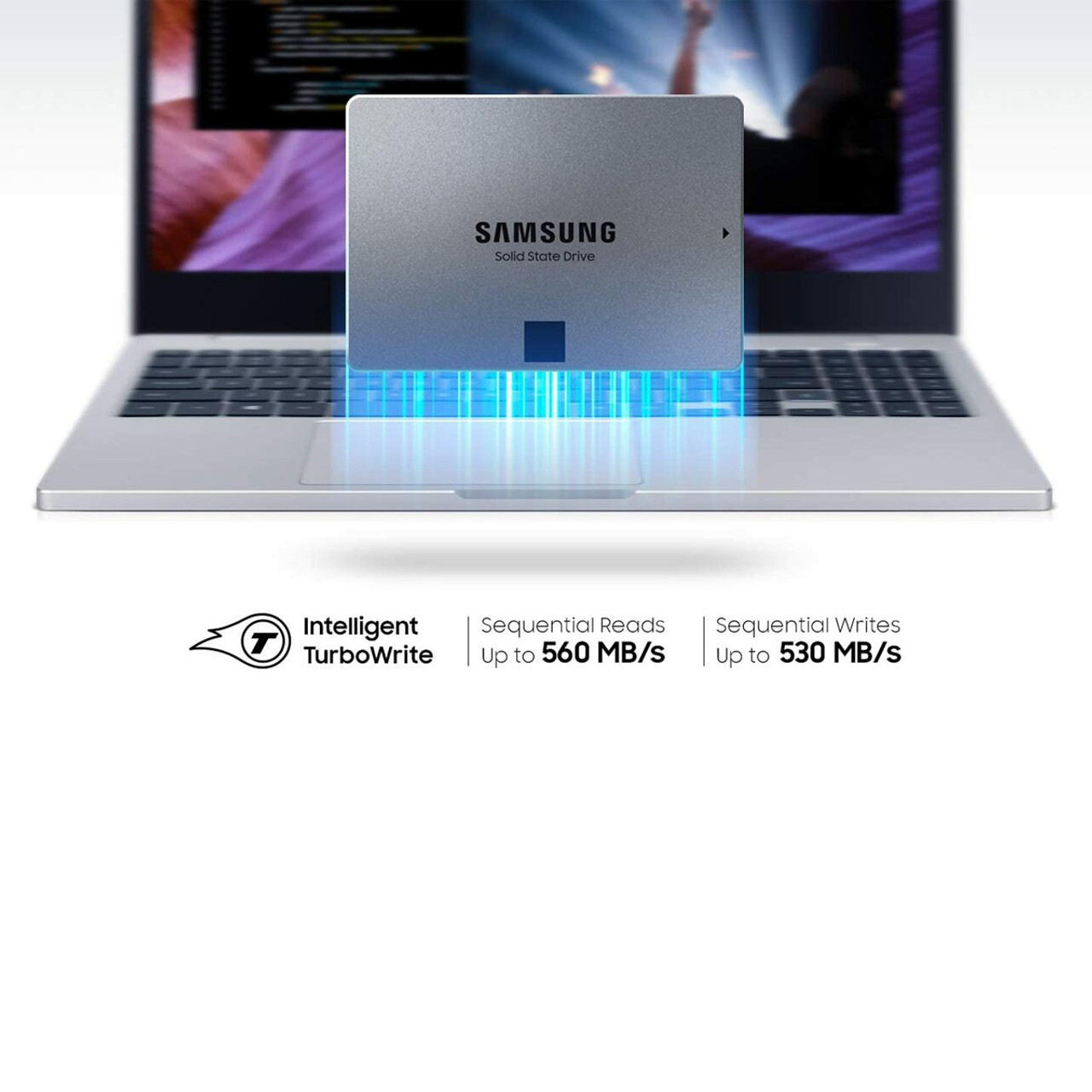 Samsung MZ-77Q8T0B/AM 870 QVO SATA III 2.5" SSD 8TB