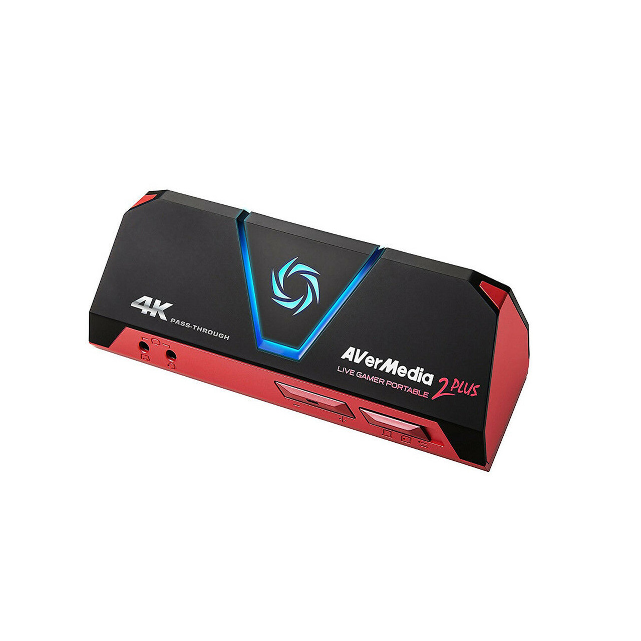 AVerMedia Live Gamer Portable 2 Plus, 4K Pass-Through, 4K Full HD 1080p60 USB Game Capture, Ultra Low Latency, Record, Stream, Plug & Play, Party Chat for XBOX, PlayStation, Nintendo Switch (GC513)