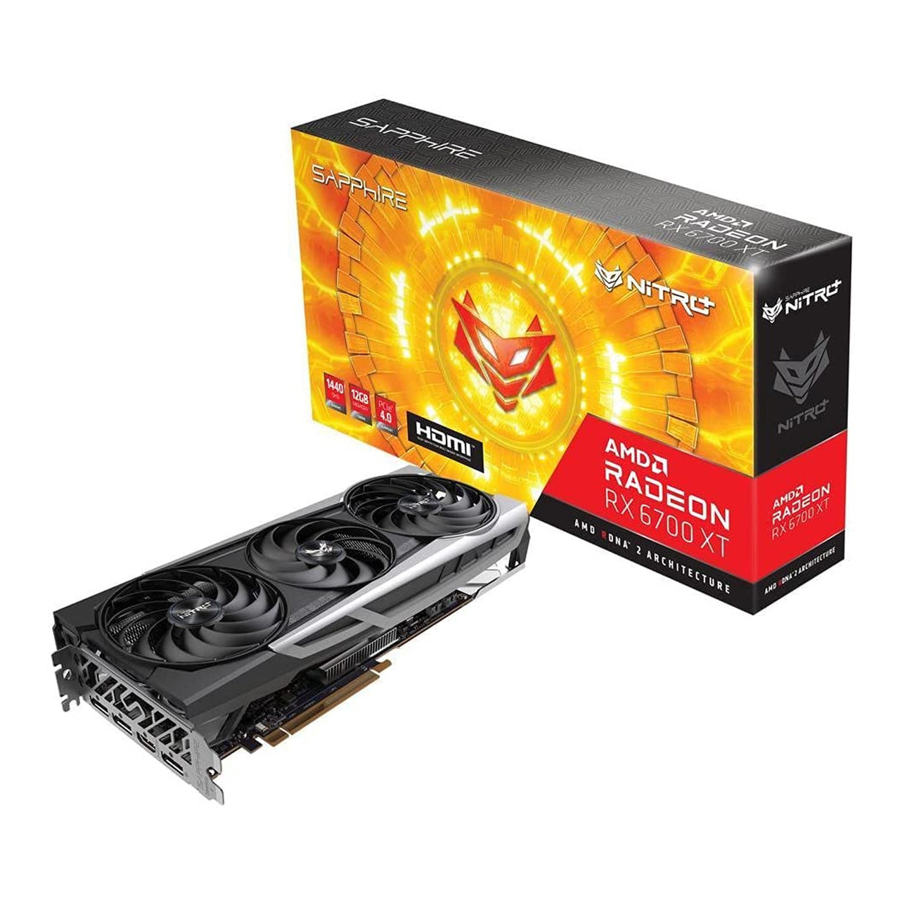 Sapphire Nitro+ AMD Radeon RX 6700 XT Gaming OC 12GB GDDR6 11306-01-20T